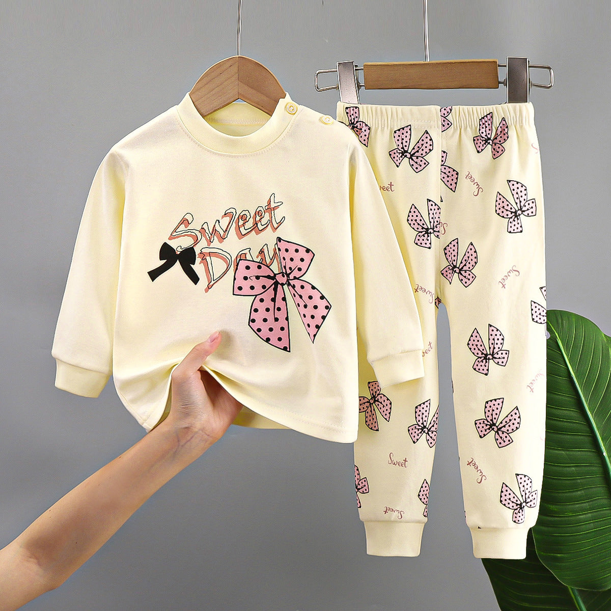 Niños Underwear Conjunto Pure Algodón Otoño Pantalón Niños Ropa - foto 5