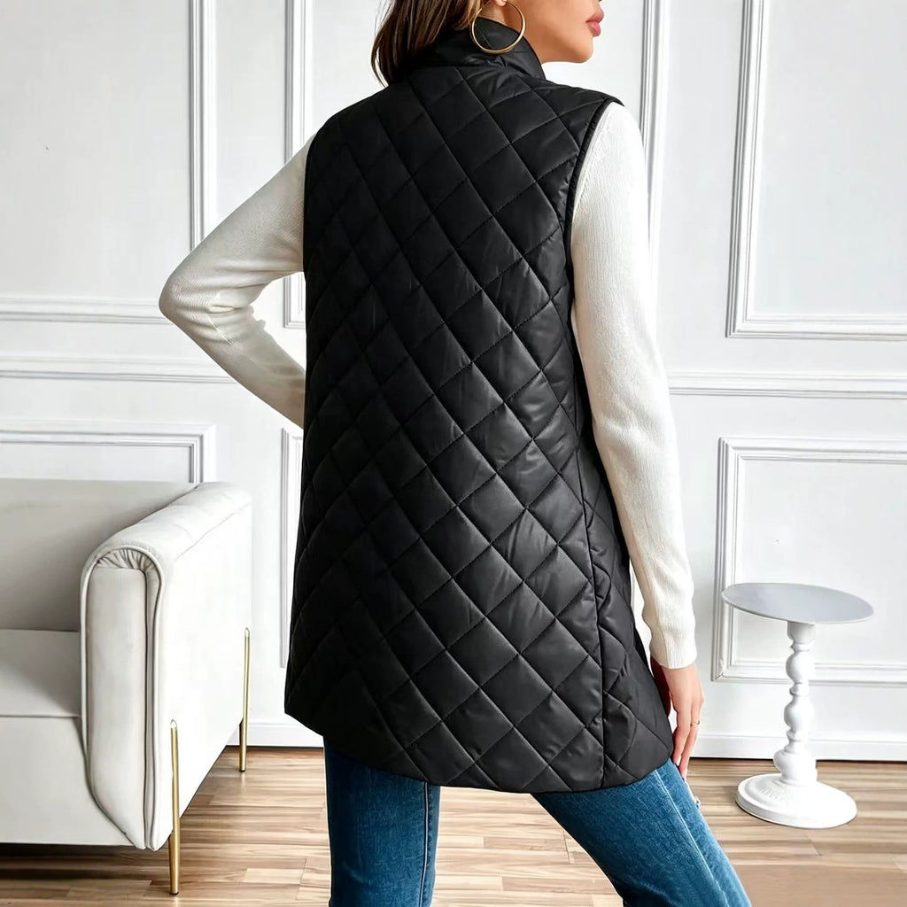 Mujer Ajuste Suelto Mid-length Abrigo - foto 3