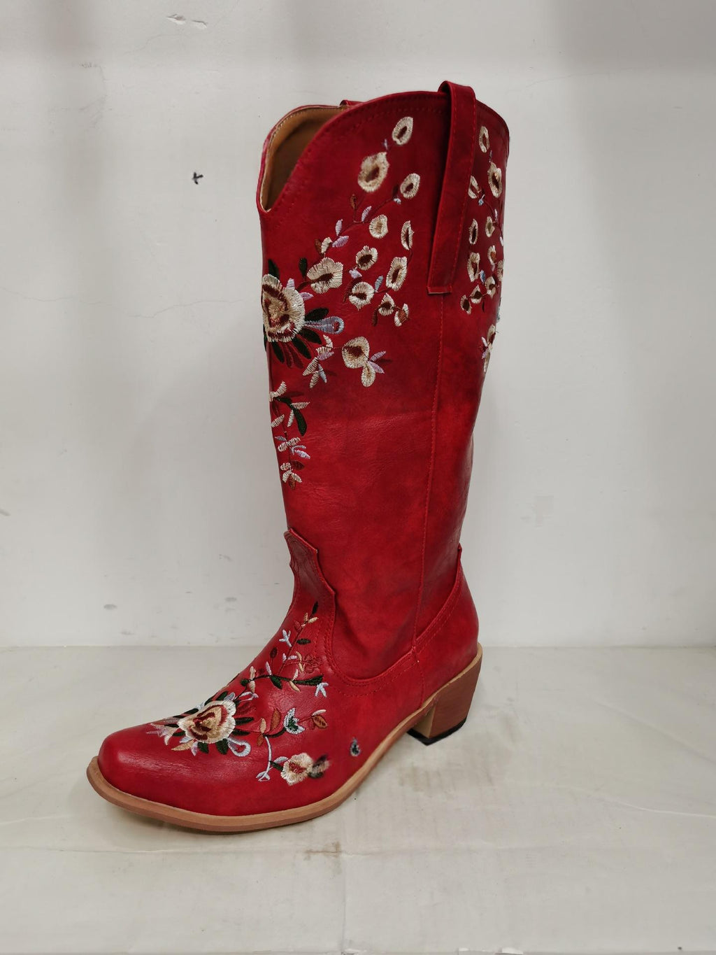 Retro Botas Bordado Western Cowboy Bohemian