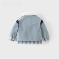 Thick Polar Lined Baby Abrigo Animal Print