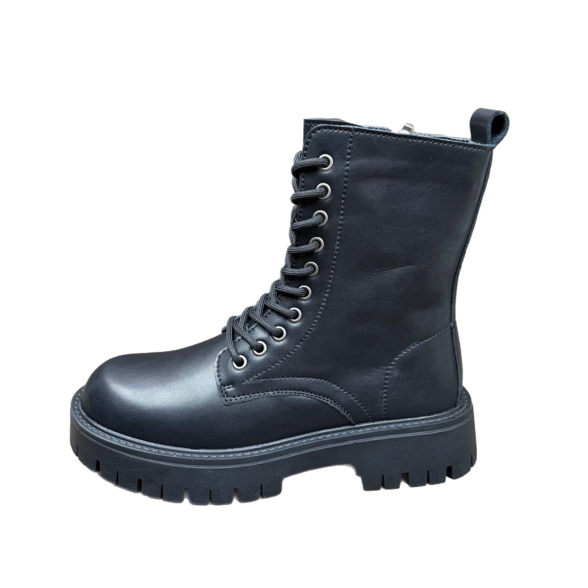 Hombre Abrigado Thick-soled Leather Botas