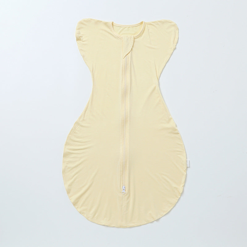 Newborn Baby Anti-Spreading Refrescante Bamboo Fiber Swaddle Sack - foto 7