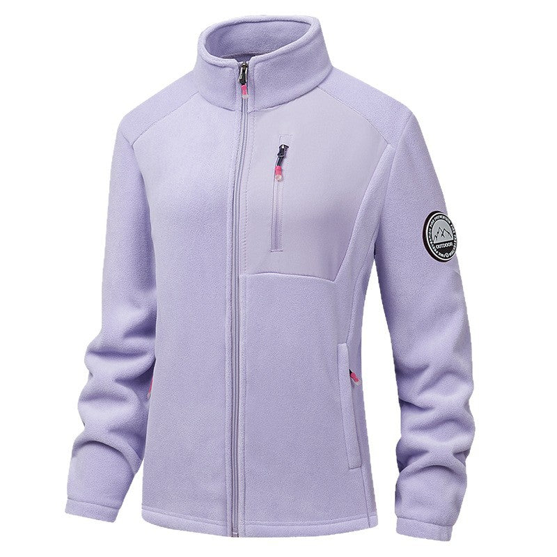 Couple's Polar Chaqueta con Cuello Alto