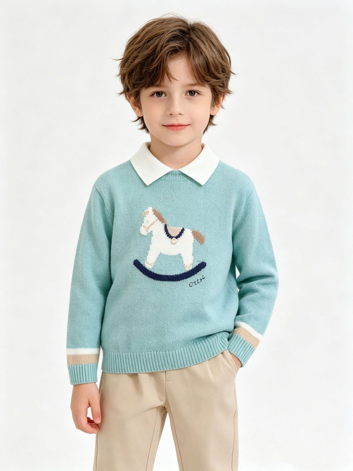 Otoño Recién Llegado Niños's Solapa Conjunto - foto 5